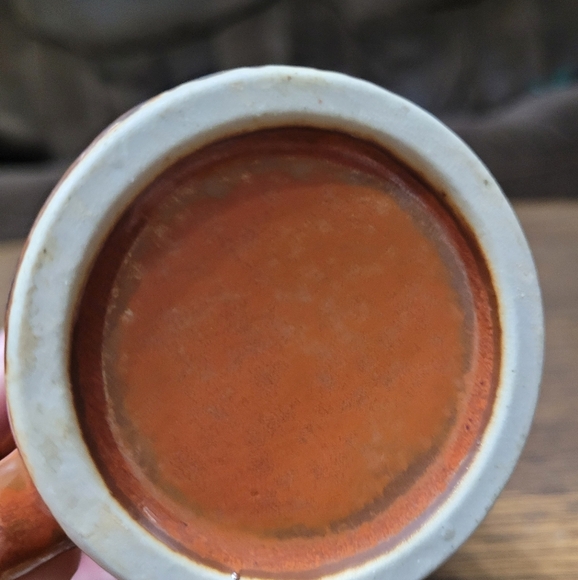 Vintage Retro Mid Century Modern Textured Ceramic Mug - Picture 5 of 5